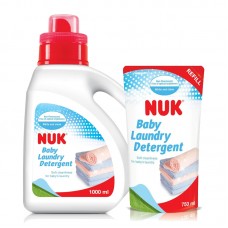 NUK Baby Laundry Detergent Started Set in Bundle of 1000ml Bottle + 750ml Refill